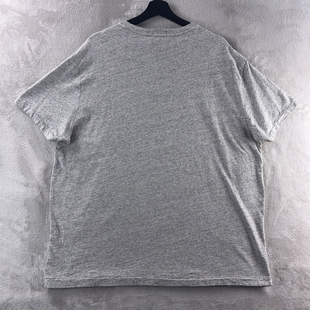 Polo Ralph Lauren T Shirt Mens Size XL Gray Graphic Spell Out Classic Fit - Picture 2 of 9